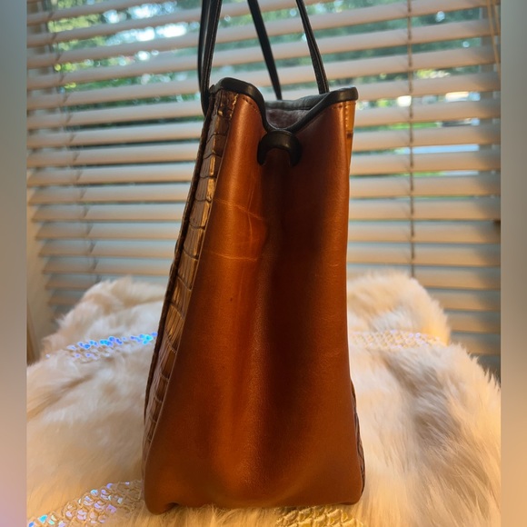 Jo Ann Page Short Kachi Cognac Hornback Lizard & Chicas Cow, Full-grain Leather - Picture 4 of 14